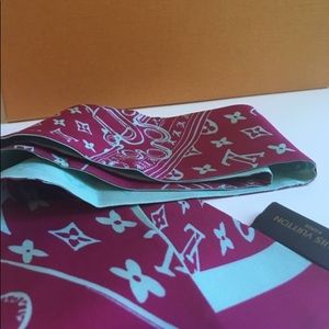 Louis Vuitton Silk Bandeau Scarf